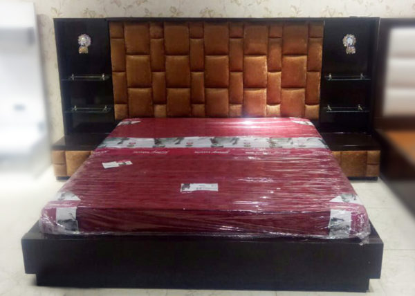 wholesale furniture in kirti nagar Mabel Dark Brown Bed