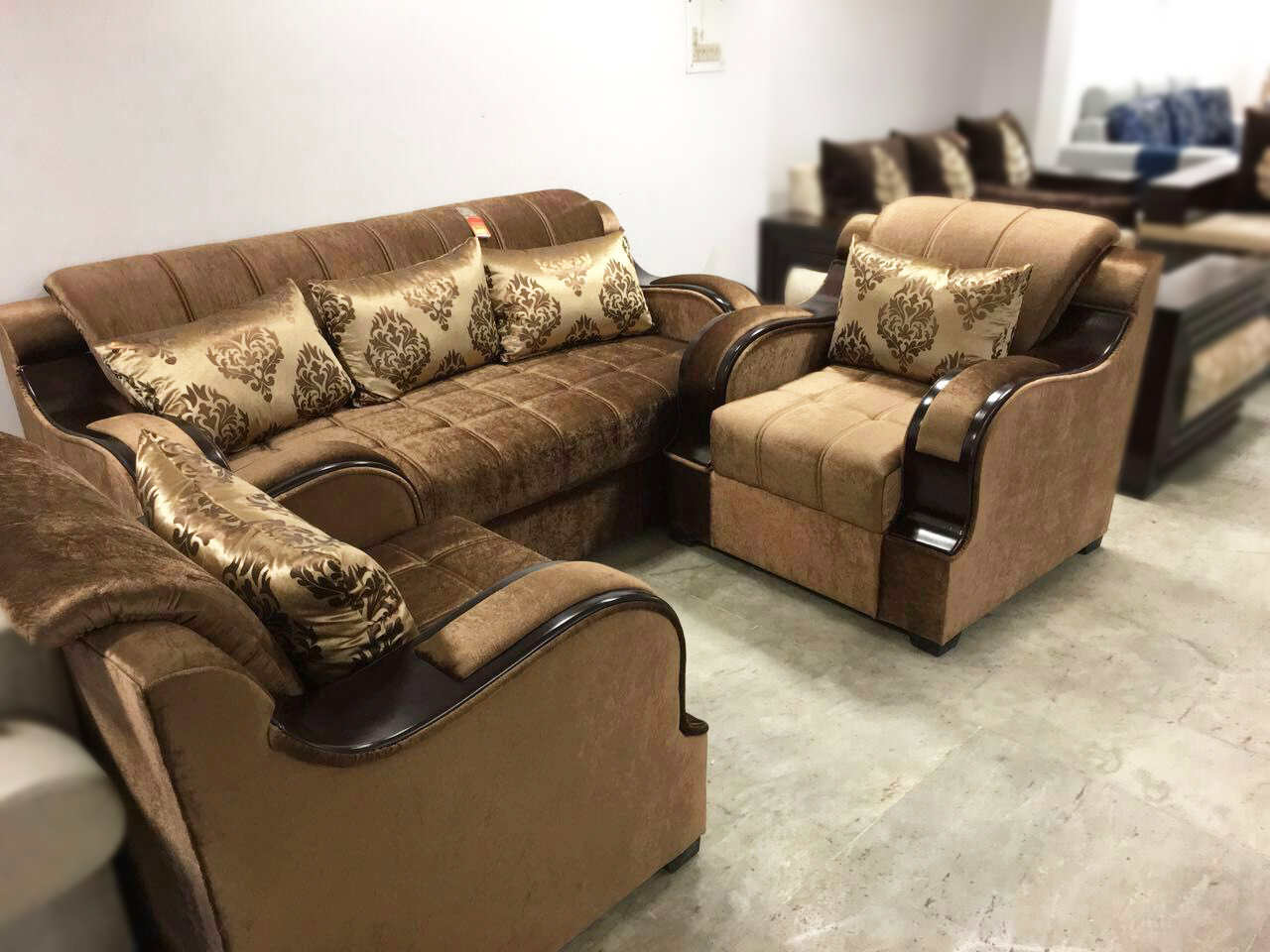 Jacoix 3+1+1 Sofa Set - The Furniture Park