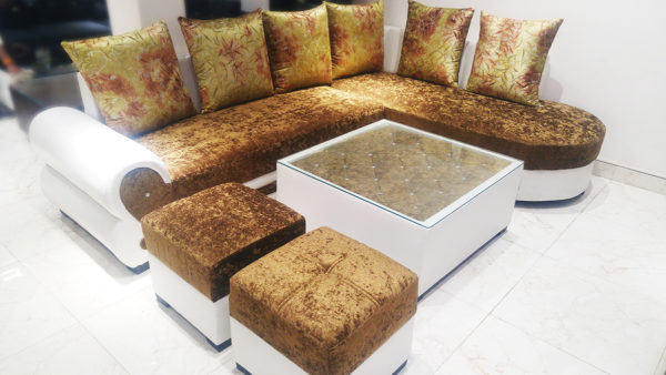 buy furniture Barti L Shape Sofa