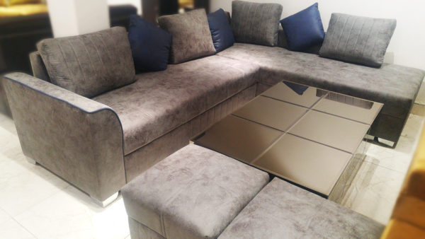 Luxury Furniture Stores In Delhi Balen L Shape Sofa