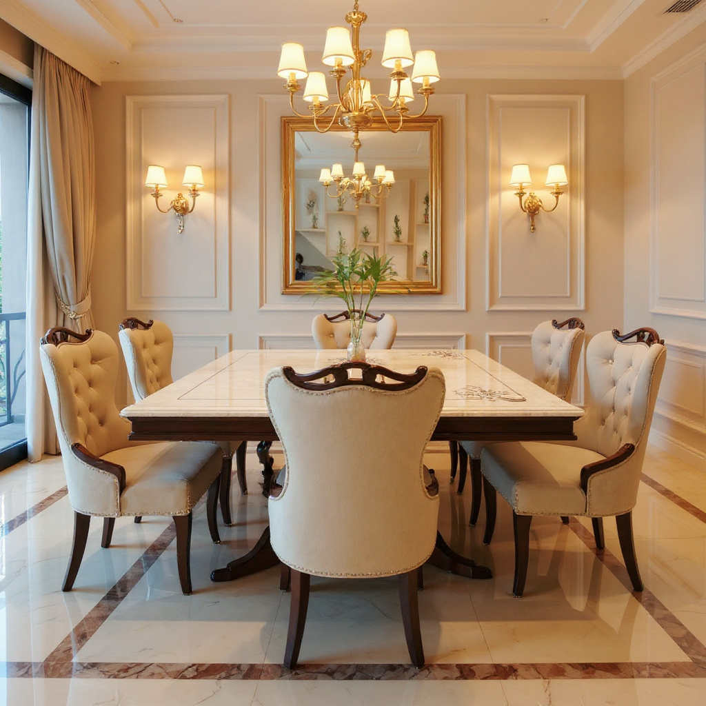 Imperial Crest Dining Set