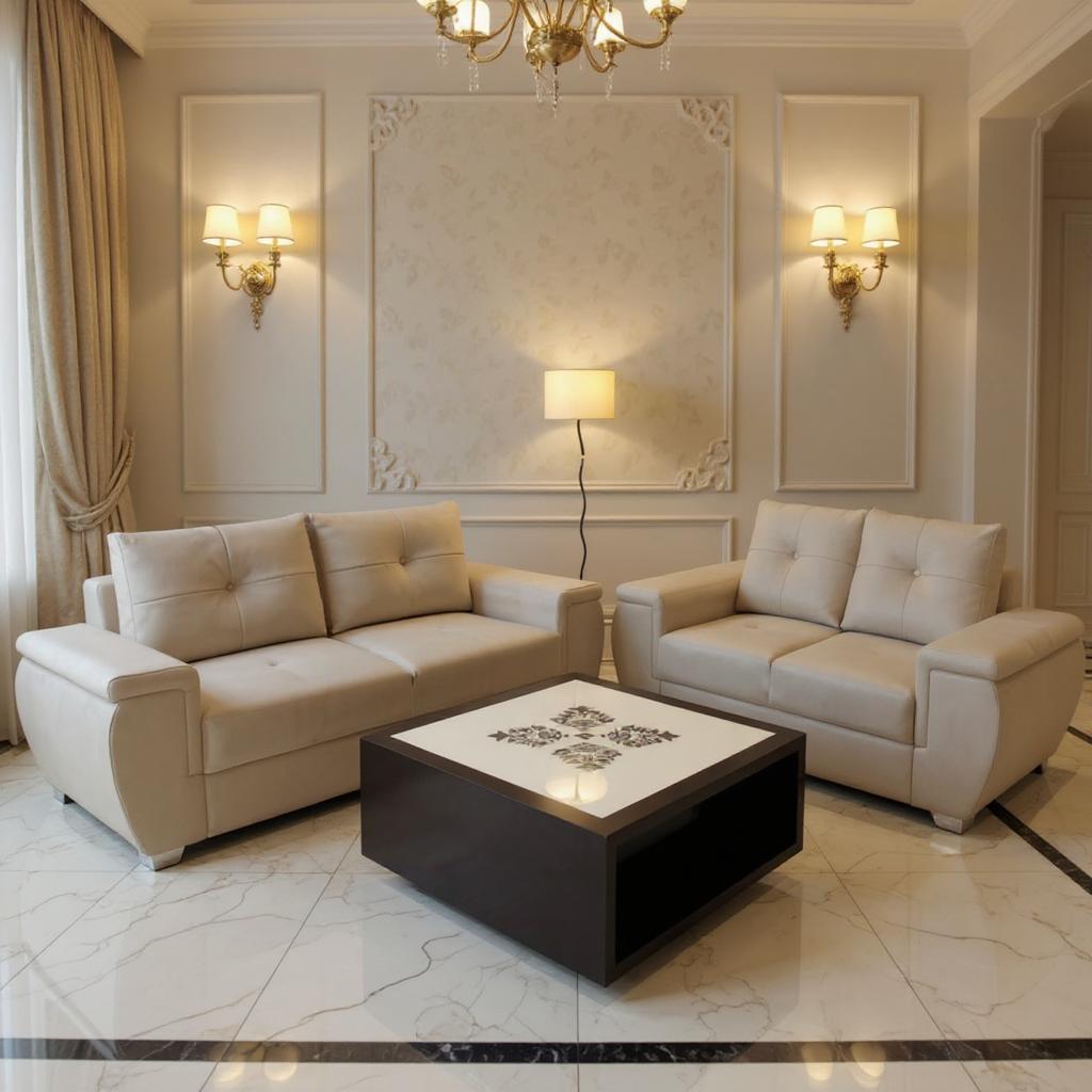 Pearl Crest Luxe Sofa Ensemble - Image 2