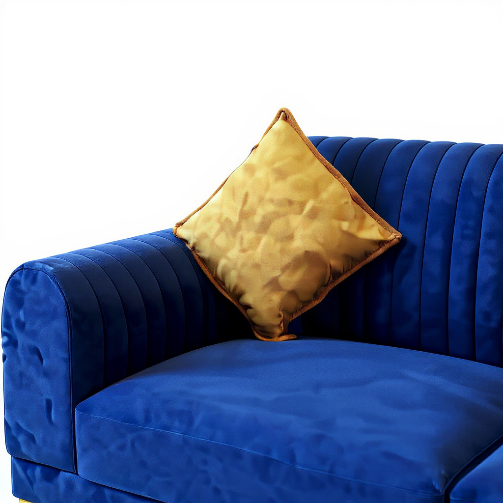 Royal Azure Luxe Sofa - Image 8
