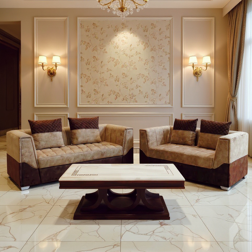 Mocha Heritage Luxe Sofa