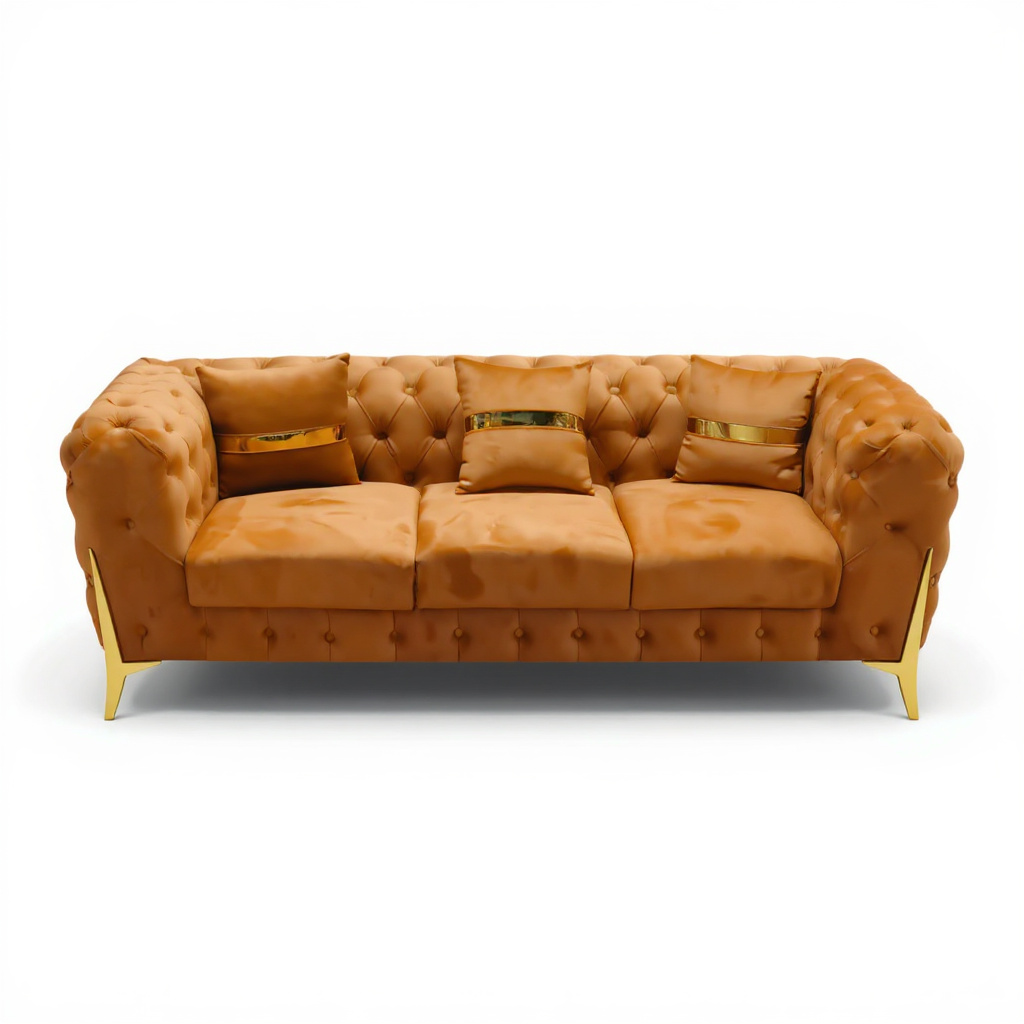 Amber Royale Chesterfield Sofa - Image 3
