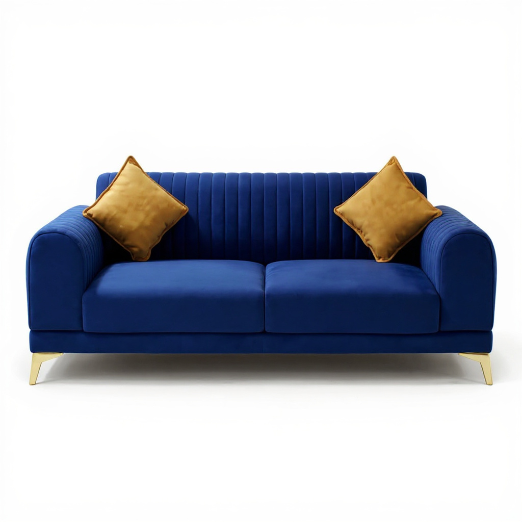 Royal Azure Luxe Sofa - Image 10