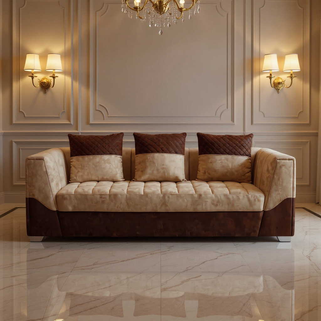 Mocha Heritage Luxe Sofa - Image 9