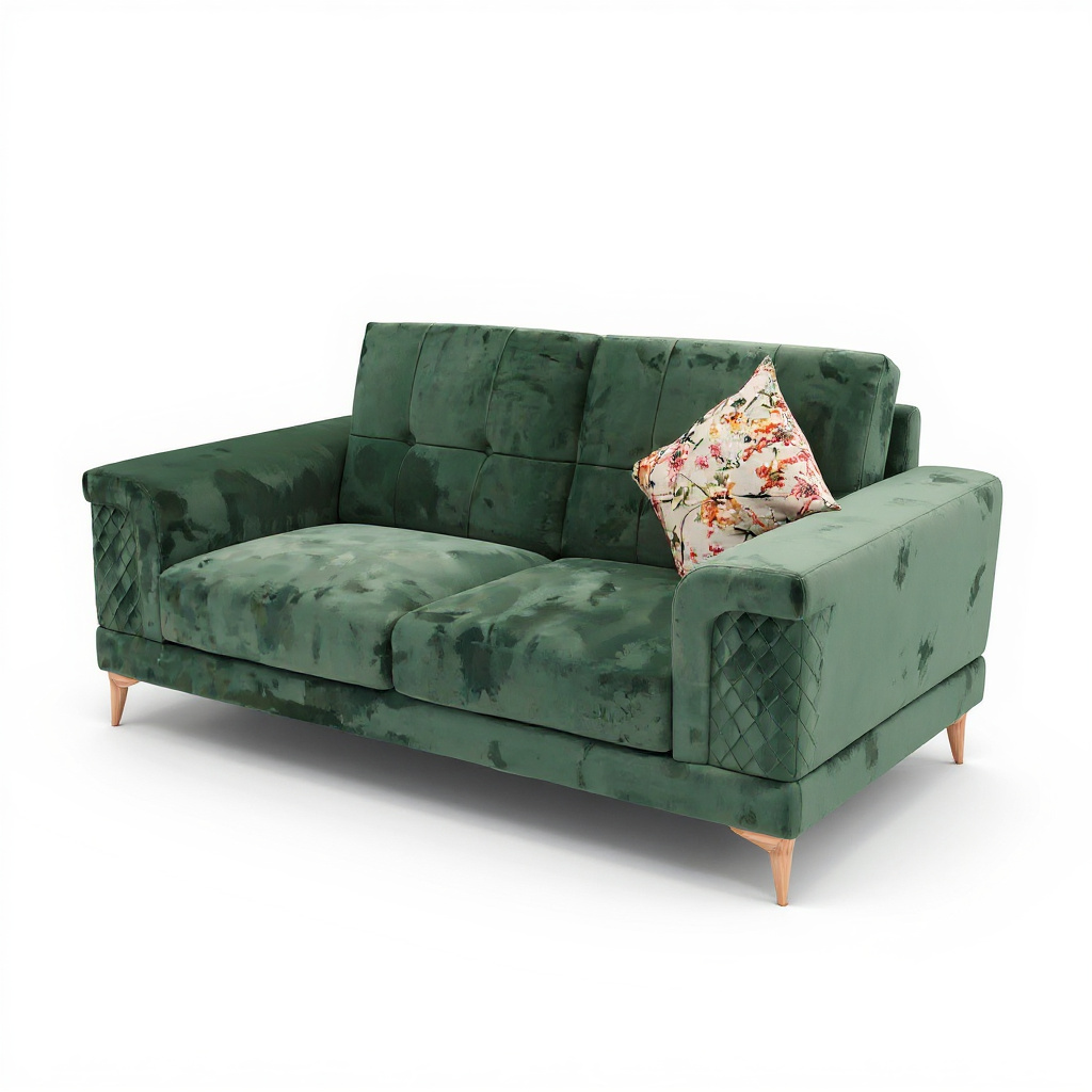 Emerald Grace Luxe Sofa - Image 5