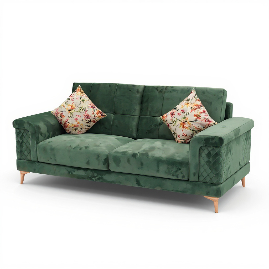 Emerald Grace Luxe Sofa - Image 8