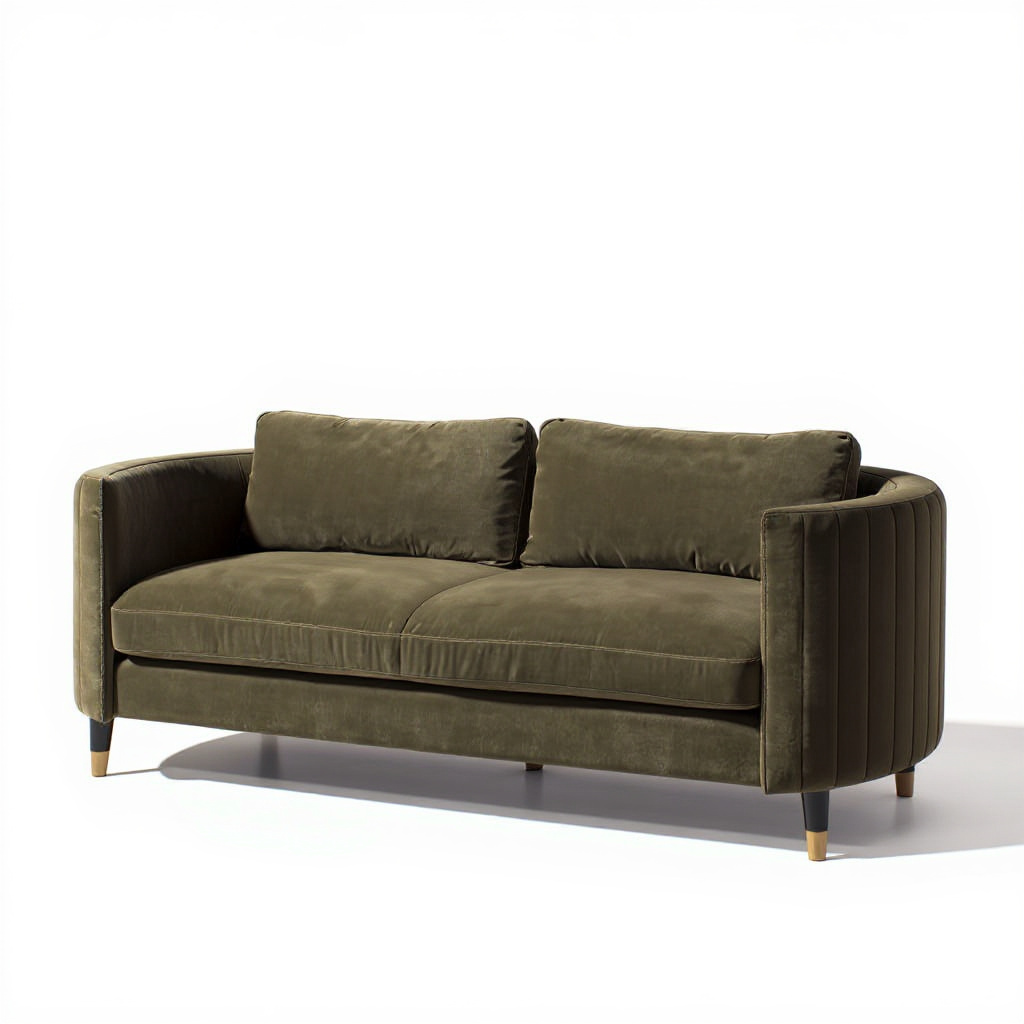 Olive Crest Luxe Sofa - Image 3